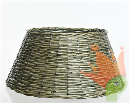 CESTA COPRI BASE VERDE PER ALBERO DI NATALE D.57X28