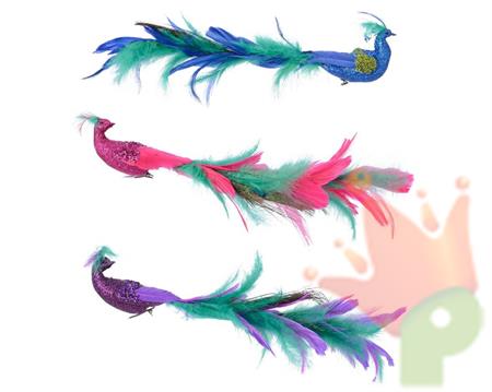 PAVONE MULTICOLOR CON CLIP