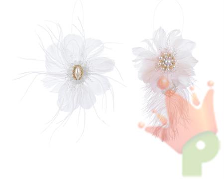 FIORE DI PIUMA CON CLIP