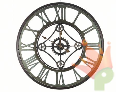 OROLOGIO STILE INDUSTRIALE D.80X5CM