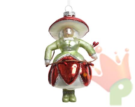 SOGGETTO IN VETRO PER ALBERO DI NATALE