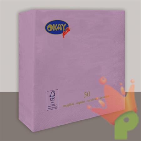 TOVAGLIOLI 33X33 2V LILLA 50PZ