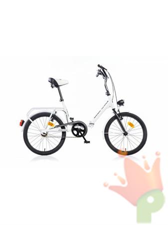 BICICLETTA 20 FOLDIN BIANCO + BORSA FOLDING