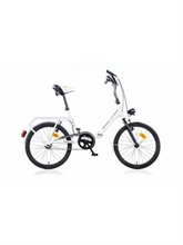 BICICLETTA 20 FOLDIN BIANCO + BORSA FOLDING