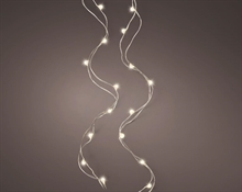 LUCI DI NATALE A BATTERIA 60 MICROLED BIANCO CALDO