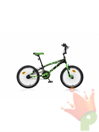 BICICLETTA FREESTYLE NERO VERDE