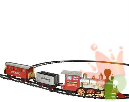 TRENO ESPRESSO XMAS CON LED 354CM