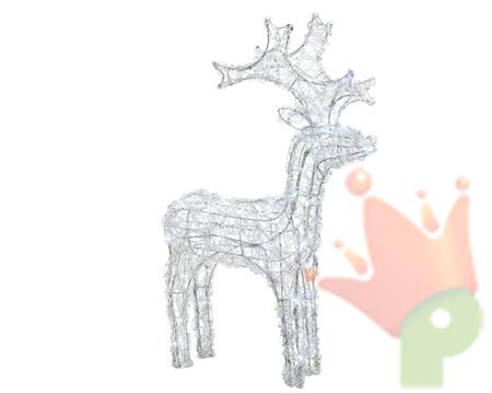 FIGURA RENNA 90 CM 80 LED