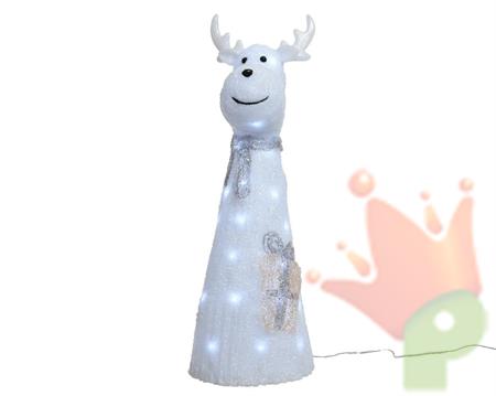 FIGURA RENNA ACRILICO 80 LED