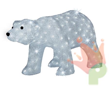 ORSO POLARE ACRILICO 80 CM 270 LED