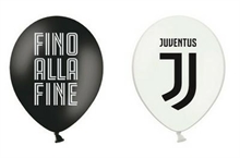PALLONCINI 12INCH 30CM PRODOTTO UFFICIALE JUVENTUS 12PZ