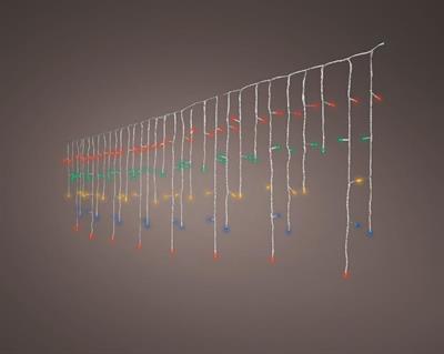 LUCI DI NATALE A TENDA 175 LED MULTICOLOR