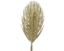 RAMO DI PINO GLITTERATO ORO 15X15X55