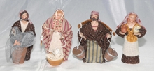 SET PASTORI 12CM VESTITI 4PZ