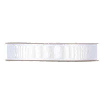 NASTRO GROS GRAIN MM15X20MT BIANCO