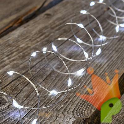 LUCI DI NATALE 200 MICROLED BIANCO FREDDO