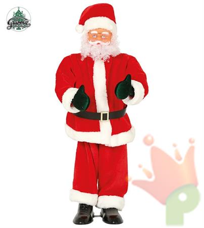 BABBO NATALE MUSICA E MOVIMENTO 100CM