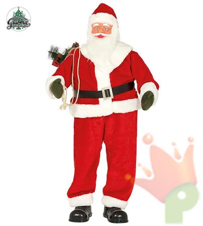 BABBO NATALE MUSICA E MOVIMENTO 130CM