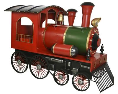 TRENINO LOCOMOTIVA LATTA CON LED