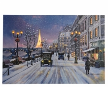 QUADRETTO LED SCENA PARIGI