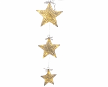 GHIRLANDA STELLA 3 PZ LED