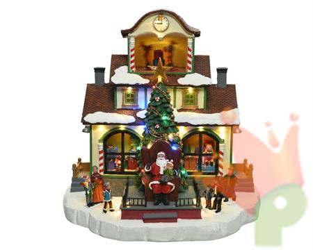CASA BABBO NATALE LUMINOSA 8