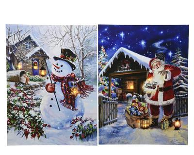 QUADRO LED NATALIZIO