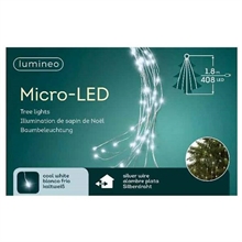 CASCATA MICRO LED 480 LED PER ALBERO DA 180 CM