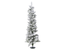 ALBERO SNOWY PENCIL PINE SLIM 90 CM 144 RAMI D. 30 CM