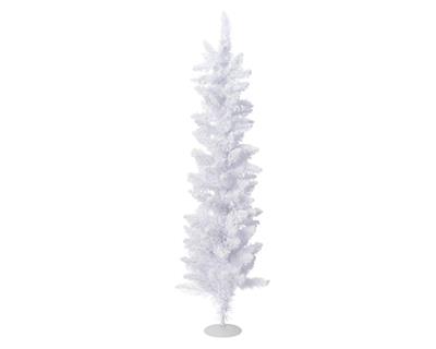 ALBERO SLIM BIANCO PENCIL PINE 90 CM 144 RAMI D. 30CM