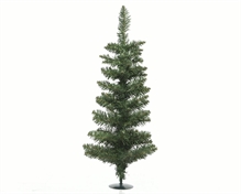 MINI ALBERO DI PINO 60 CM 72 PUNTE D. 25 CM BASE IN METALLO