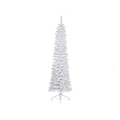 ALBERO DI NATALE INNEVATO SLIM BIANCO 300 CM PENCIL PINE