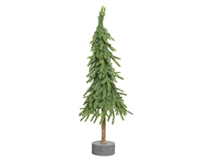 MINI ALBERO CON GLITTER 13 X H.45 CM
