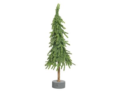 MINI ALBERO CON GLITTER 12X12X35 CM