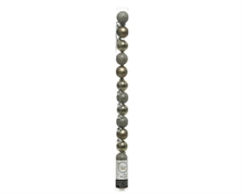 PALLINE DI NATALE MARRONE CASHMERE 3 CM CONFEZIONE 14 PZ