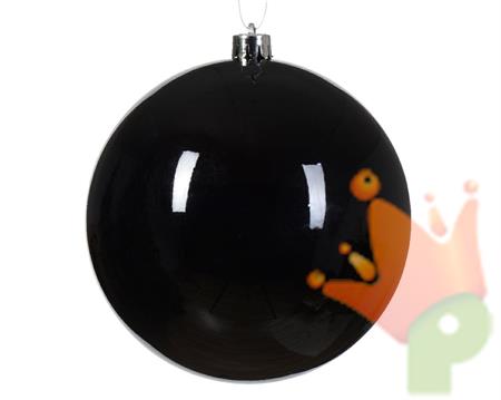 PALLINA DI NATALE NERA 14 CM