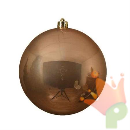 PALLINA BEIGE SCURO 14 CM PER ALBERO