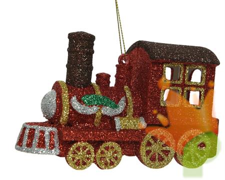 TRENINO NATALIZIO GLITTERATO