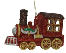 TRENINO NATALIZIO GLITTERATO