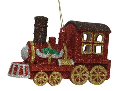 TRENINO NATALIZIO GLITTERATO