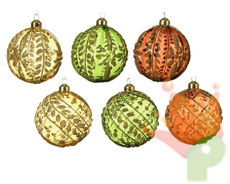 PALLINA DI NATALE 3 COLORI ASSORTITI