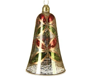 PENDENTE CAMPANA DECORATIVA CM 8X13