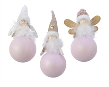 PALLINA CON BAMBOLA 8 CM ASSORTITA