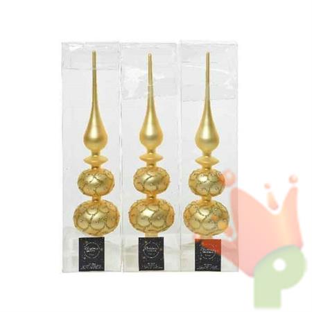PUNTALE ORO DECORAZIONI ASS 8 X31 CM