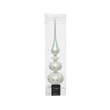 PUNTALE BIANCO CON DECORI 8X30
