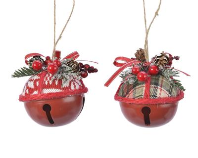 PENDENTE CAMPANA CON APPLIQUE
