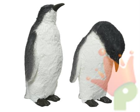 PINGUINO 2 ASS GRIGIO E BIANCO