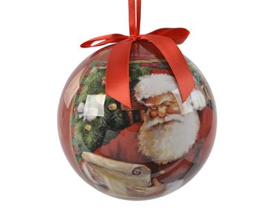 PALLINA SANTA CLAUS 15 CM