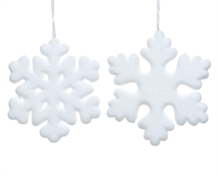 PENDENTE FIOCCO DI NEVE 20X2,3