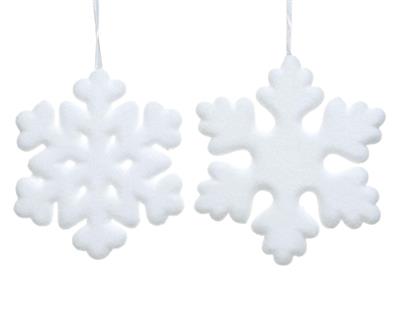 PENDENTE FIOCCO DI NEVE 20X2,3